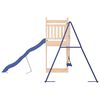vidaXL Комбинирано детско съоръжение за игра на открито, бор масив