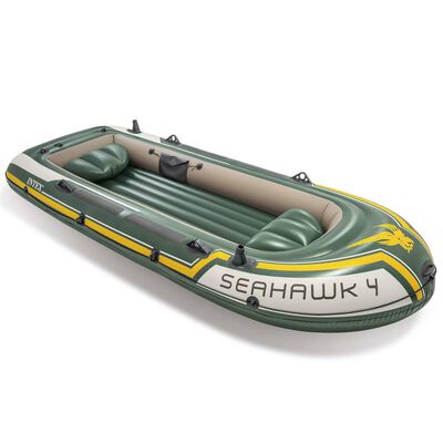 Intex Seahawk 4 Надуваема лодка с гребла и помпа 68351NP