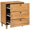 vidaXL Нощен шкаф с чекмедже Светло кафяво 50 x 33 x 62 см