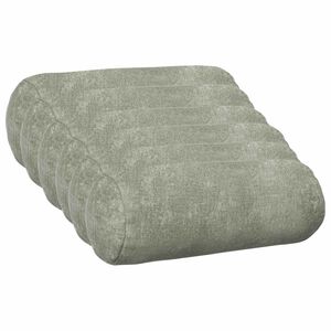 vidaXL Калъфка за възглавница 6 pcs HEERLEN Зелено &Oslash; 15 x 40 см