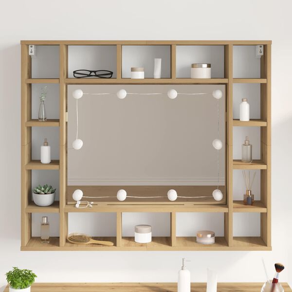 vidaXL Огледални лампи 12 pcs Бяло 4.5 x 4.5 x 4.8 см Пластмаса