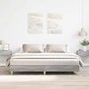 vidaXL Рамка за легло без матрак сив сонома 160x200 см инженерно дърво