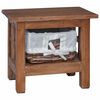 vidaXL Странична маса Кафяво 38 x 28 x 35 см