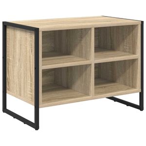 vidaXL Шкаф за обувки 60 x 35 x 44 см Инженерна дървесина Сонома
