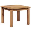 vidaXL Масичка за кафе Кафяво 45 x 45 x 36 cm Солидно тиково дърво