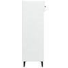 vidaXL Шкаф за обувки, бял, 60x35x105 см, инженерно дърво