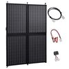 vidaXL Сгъваем соларен панел, 100 W, 12 V