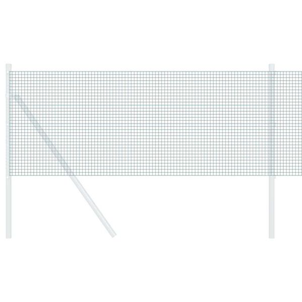 vidaXL Заварена мрежа ограда Зелен 0.8 x 100 м