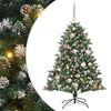vidaXL С изкуствено коледно дърво Зелен 120 cm