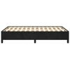 vidaXL Рамка за легло без матрак, черна, 120x190 см, кадифе