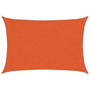 vidaXL Платно-сенник, 160 г/м&sup2;, оранжево, 3x4 м, HDPE