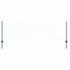 vidaXL Ограда с пост Зелено