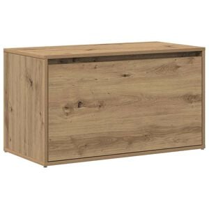 vidaXL Пейка за коридор, 80x40x45 см, Дъб артизан, Инженерна дървесина