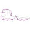 vidaXL Комплект дивани за открито 4 pcs Натурален и Бежов
