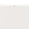vidaXL Вертикален сенник, бял, 60x800 см, оксфорд плат