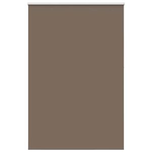 vidaXL Ролетна щора, затъмняваща, кафява, 150x230 см, ширина на плата 146,6 см, полиестер