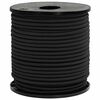 vidaXL Бунджи въжета 6 mm Черно PP и гума
