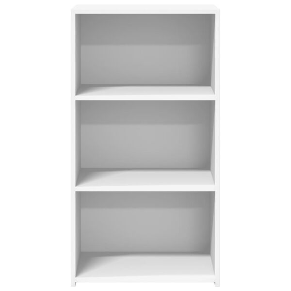 vidaXL Бюфет, бял, 50x41x93 см, инженерно дърво