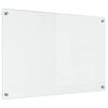 vidaXL Кухненски гръб Прозрачен 90 x 60 cm закалено стъкло