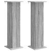 vidaXL Стойка за растения 2 бр. Сива сонома 30,5 x 30 x 100,5 см