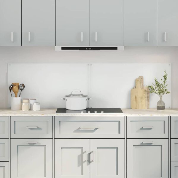 vidaXL Кухненски заден панел 2 pcs Прозрачен 90 x 50 cm