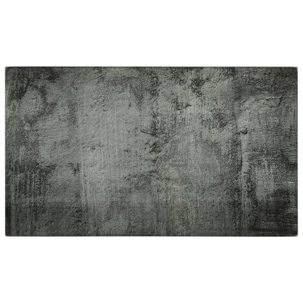 vidaXL Дъски за рязане, 2 бр, с бетонна шарка, закалено стъкло