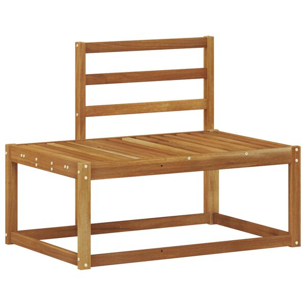 vidaXL Комплект дивани за открито 2 pcs Естествен 182,5 x 63 x 73 см