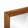 vidaXL Огледало за баня Кафяво 50 x 22 x 70 см Солидно акациево дърво