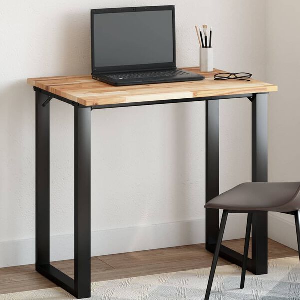 vidaXL Плот за маса, правоъгълен, 100x60x2 см, акация масив