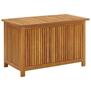 vidaXL Градинска кутия за съхранение 90x50x58 см акациево дърво масив