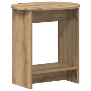 vidaXL Странична маса Дъб артизан 50 x 39,5 x 55 см