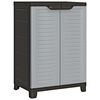 vidaXL Пластмасов шкаф, 65x45x97 см