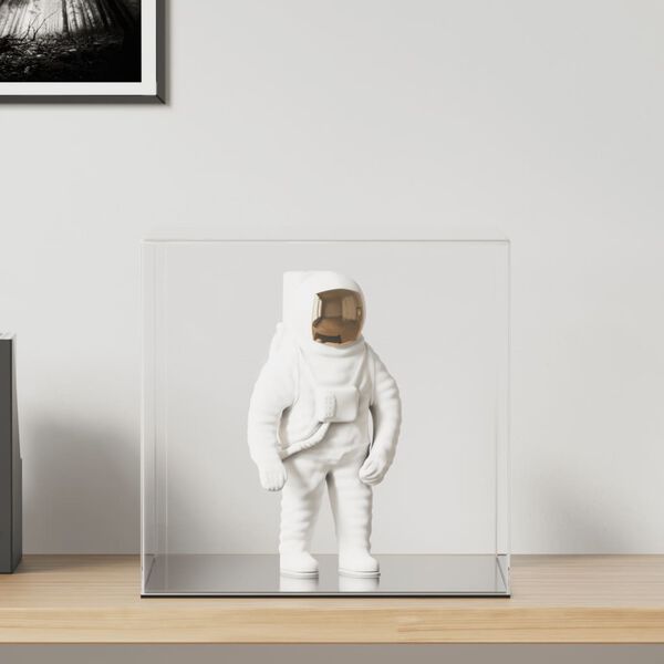 vidaXL Кутия витрина, прозрачна, 40x36x35 см, акрил