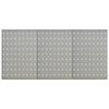 vidaXL Стенни панели за инструменти, 3 бр, 40x58 см, стомана