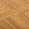 vidaXL Квадратен плот за маса, 50x50x2,5 см, тиково дърво масив