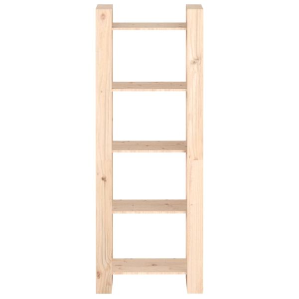 vidaXL Библиотека/разделител за стая, 60x35x160 см, бор масив