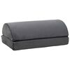 vidaXL Едноцветен Сив 44 x 29 x 17 см PU пяна