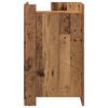 vidaXL Служебен шкаф Старо дърво 45 x 35 x 75 см