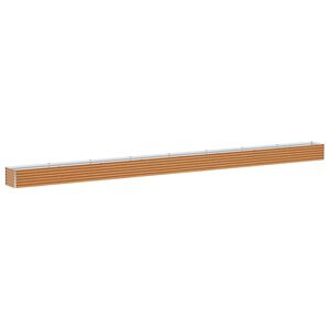 vidaXL Градинска повдигната леха Светло кафяво 775 x 50 x 36 см