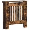 vidaXL Калъф за радиатор Опушен дъб 78 x 19 x 81,5 cm