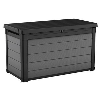 Keter Градинска кутия за съхранение Premier, 380 л, сива