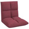 vidaXL Подово кресло Виненочервен 50 x 61 x 57 см текстил