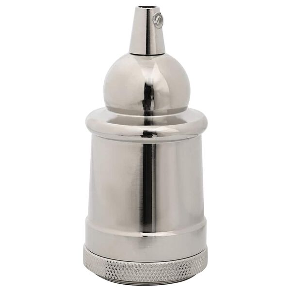 vidaXL Лампи 2 бр. сатениран никел E27