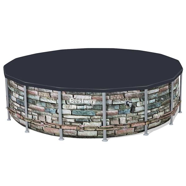 Bestway Покривало за басейн Flowclear, 488 см