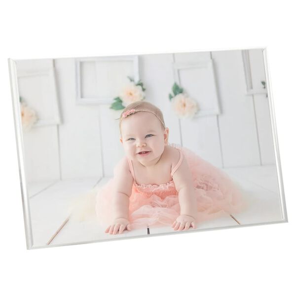 vidaXL Фоторамки за колаж 5 бр за маса сребристи 21x29,7 см МДФ