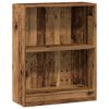 vidaXL Библиотека, старо дърво, 60x24x76 см, инженерно дърво