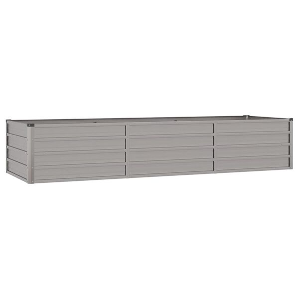 vidaXL Градинска повдигната леха ръждив 240x80x45 см кортенова стомана