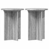 vidaXL Стойка за растения 2 pcs Сива сонома &Oslash;29,5 x 40 см