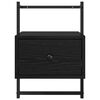vidaXL Нощен шкаф Черния дъб 35 x 30 x 51 см Инженерно дърво