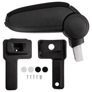 vidaXL Подлакътник за кола черен 14,5x32x(27-46) см ABS